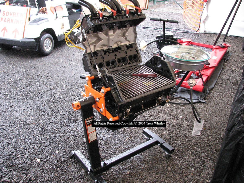Illustration for article titled Small Block Chevy Grill Burns Meat, Not Mustangs